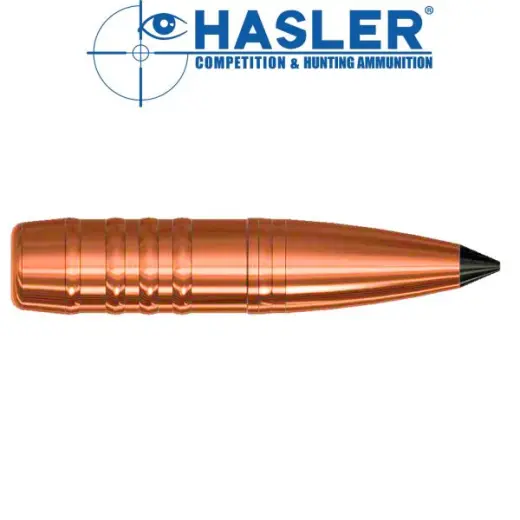 Lead-free hunting bullet Hasler HUNTING 7 mm, dia .284, weight 145grs (9,4g). Fragmenting bullet Hasler Hunting features a great stopping power and has a lower chance of ricochet. Hasler H7145