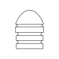 Hornof kokilę kaliber .44 Long Colt dia .448, 210grs
