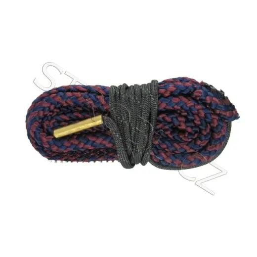 Furattisztító kötél bevarrt sárgaréz kefékkel.