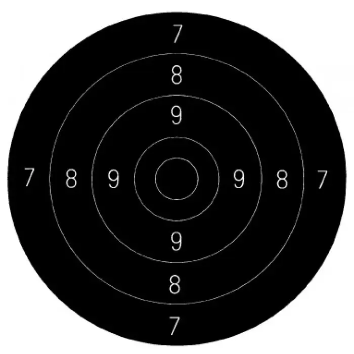 Schusspflaster 23mm, Abkleber, Scheiben Targets, Schießstand, Ausrüstung