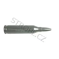 Vybíjecí, cvičný náboj hliníkový .243 Win