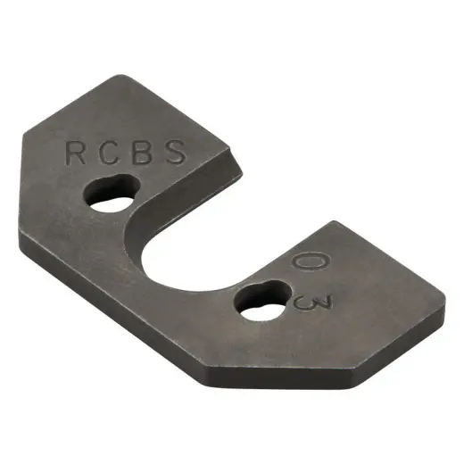 Steel RCBS Trim Pro Shell Holder #7 for accurate and repeatable case trimming lengths.