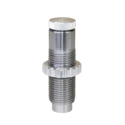 Samostatná krimpovací (zaškrcovací) matrice 400 Cor-Bon pro přebíjení nábojů. Zafixuje střelu v nábojnici a zvýší přesnost přebíjeného střeliva. Standardní závit 7/8-14. Lee Precision 90173 Short Bottle Neck Factory Crimp Die.