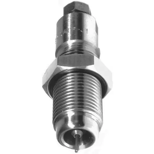 Samostatná vypichovací a celoformátovací matrice 375 Winchester pro přebíjení nábojů. Matrice vypíchne zápalku a zkalibruje nábojnici po celé délce. Závit 7/8"-14. Lee Precision FL SIZE DIE 375 WIN