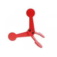 Ocelový chodící terč Flippin' Critters - červený