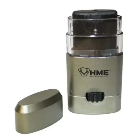 Black face paint with slide/switch easy application in compact case