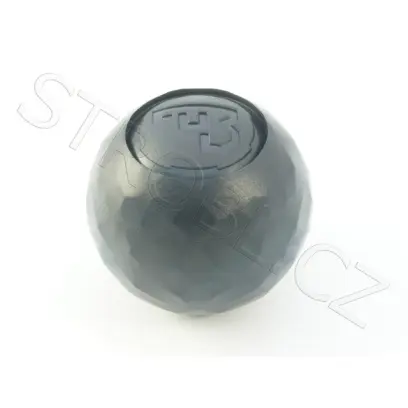Rubber bolt knob - black (CZ 455,527,557)