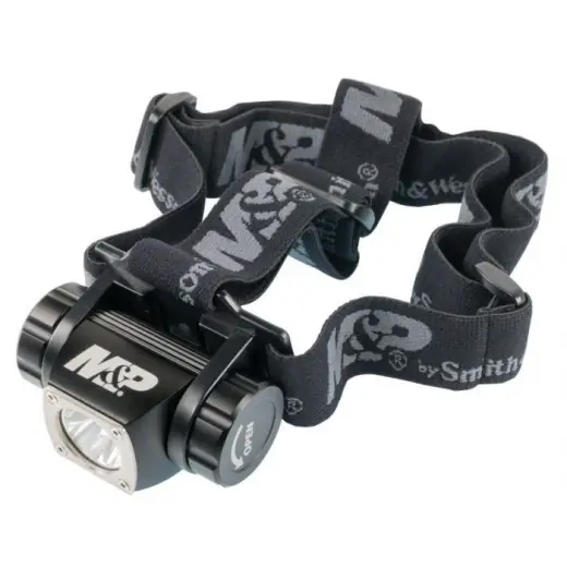 All metal, high performance, bright LED head lamp (430 lm / 5860 cd). Powered by 3xAAA. Waterproof IPX7, one button control switch - perfect for hunting, outdoor, climbing...