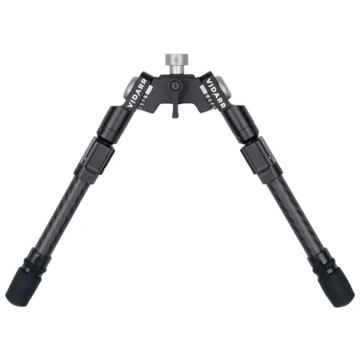 SPARTAN Vidarr Bipod with Picatinny Ultrakönnyű puskatámasz, súly 260 g, magasság 12,5–23,5 cm. Disc-Lok gyorskioldó, 4 lábpozíció (0°–180°), rugós segéd a könnyű egykezes használathoz. Picatinny adapterrel együtt.