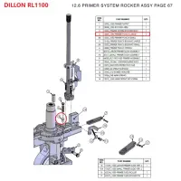 Dillon Primer Punch Large RL1100 / Super1050