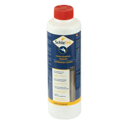 SchleTek Muffer/Silencer Cleaner Regular 500 ml Velmi účinný čistič tlumičů s extra jemným a bezpečným složením od společnosti SchleTek. Ideální pro tlumiče všech typů, materiálů a povlaků. Pro běžné úrovně znečištění.