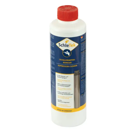 SchleTek Muffer/Silencer Cleaner Regular 500 ml Bardzo efektywny preparat do czyszczenia tłumików o wyjątkowo delikatnej i bezpiecznej formule firmy SchleTek. Doskonały do tłumików wszystkich typów, materiałów i powłok. Do normalnych poziomów zabrudzeń.