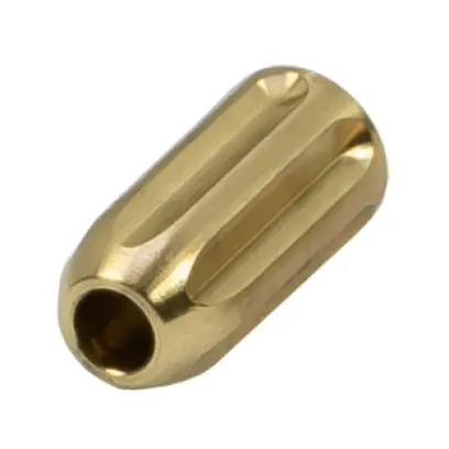 Závitová objímka D M4 o průměru 5,6 mm slouží k uchycení vypichovacího pinu s hlavou (headed) o průměru 1,75 mm. Originální náhradní díl Triebel.