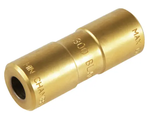 The RCBS Chamber / Cartridge Gauge is a one-piece, non-adjustable gauge designed to check all critical dimensions of pistol ammunition to insure proper fit. Caliber .300 AAC BLACKOUT