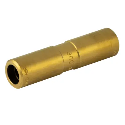 Az RCBS Chamber / Cartridge Gauge egy egyrészes, nem állítható mérőeszköz, amelyet a pisztolylövedékek minden kritikus méretének ellenőrzésére terveztek a megfelelő illeszkedés biztosítása érdekében. Kaliber 300 WIN MAG