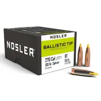 Bullets Nosler Ballistic Tip Hunting .270 Cal, dia .277, 130grs (50 pcs)