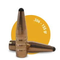 Monolithische Jagdgeschosse Fox Classic Hunter Kaliber .306 – 155 grs