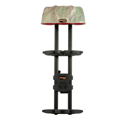 Faretra da caccia leggera e compatta per 5 frecce con design a basso profilo. Il sistema CAM•LOCK™ e i ganci in gomma consentono la rimozione rapida e silenziosa delle frecce. Completamente regolabile e adatta per tiratori destrorsi e mancini.