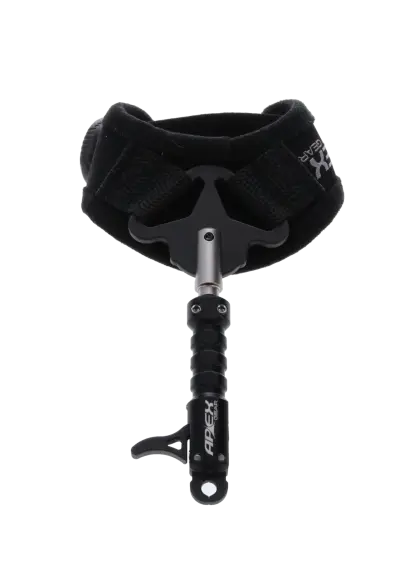 Ausilio di rilascio da polso a doppia ganascia con sistema BOA® Fit per regolazione rapida. Fornisce un rilascio della corda fluido, senza strappi e una testa che ruota liberamente eliminando la torsione.