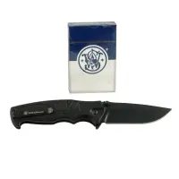 Nůž EDC + hrací karty Smith&Wesson