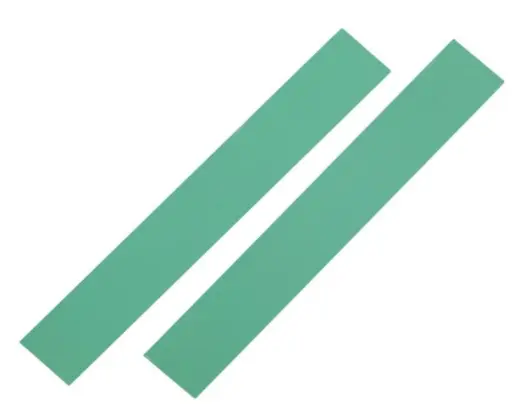 Self-adhesive sharpening cuts designed for application onto the blank duralumin stones of the KMFS Blank Stone KIT Rival. Grit size 2500. 2 pieces in the package.