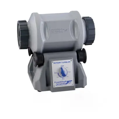 Sada pro praní nábojnic - rotační pračka nábojnic pro mokré praní, nerezové čistící médium a čistící roztok - Platinum Series Rotary Thumbler kit - 220V