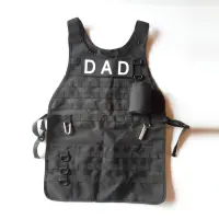 Taktische Grill-Schürze mit Karabiner