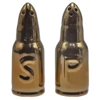 Salz- und Pfefferstreuer im Kugelpatronen-Design