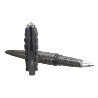 Taktischer Stift UZI mit Schlagspitze und Glasbrecher - Gunmetal