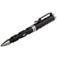 UZI Tactical Pen #7 with Striking Point and Glass Breaker – Black