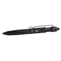 UZI Tactical Pen #6 mit Glasbrecher und Handschellenschlüssel – Schwarz