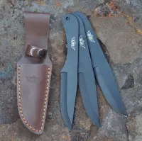 Vrhací nože UZI, sada 3 ks