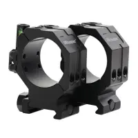 Picatinny Scope Rings with Integrated Anti-Cant Level – 34mm, High