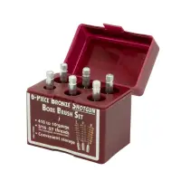 Sada bronzových vytěrákových kartáčků na brokovnice TIPTON