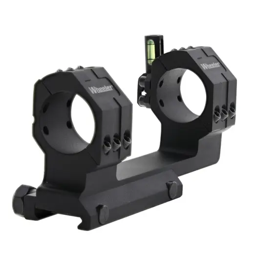 WHEELER Cantilever – Zielfernrohrmontage für AR-15 – 25,4mm Einteilige WHEELER Cantilever Scope Mount für AR-15 mit integrierter Wasserwaage und nach vorne versetzter Konstruktion für optimale Positionierung der Optik. Tubusdurchmesser: 1" (25,4 mm)