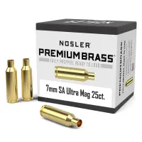 Nábojnice Nosler Premium Brass 7mm SAUM (25ks)