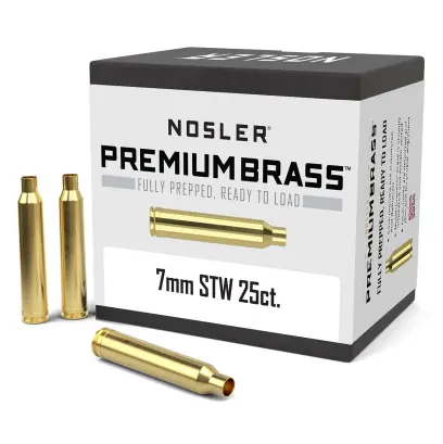 Nosler Premium Brass 7mm Shooting Times Westerner lőszer újratöltéshez (25db).