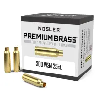 Hülsen Nosler Premium Brass .300 WSM (25 Stk.)