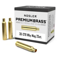 Nosler Premium Brass .30-378 Wby Mag. (25 pcs)