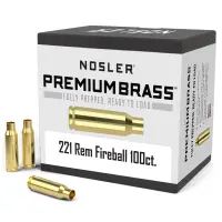 Nábojnice Nosler Premium Brass .221 Rem. Fireball (100ks)
