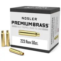 Łuski Nosler Premium Brass .223 Remington (50szt)