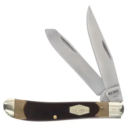 Klasický zavírací nůž se dvěma čepelemi z nerezové oceli (7,6 cm). Zdrsněná rukojeť s elegantními niklovými bolsterky. Lehký, spolehlivý, stylový – ideální pro každodenní nošení.