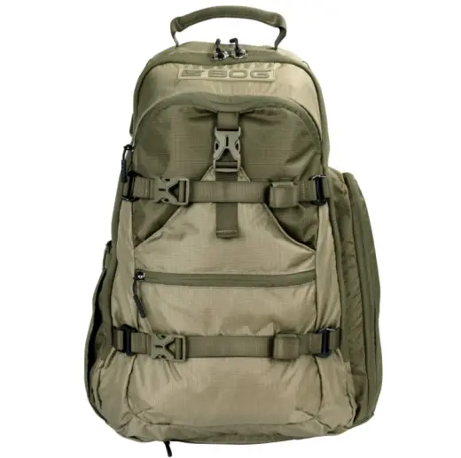Ultralight 28L backpack weighing just 770 g. Quiet and durable ripstop nylon, silent zippers, rifle/bow/tripod mounts, hydration and laptop compatible. Perfect for hunting and everyday carry.