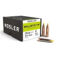 Bullets Nosler Ballistic Tip Hunting .270 Cal., dia .277 170grs