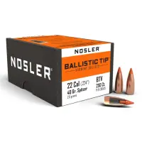 Bullets Nosler Ballistic Tip Varmint .22 Cal., dia .224 40grs (250 pcs)