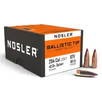 Bullets Nosler Ballistic Tip Varmint .204 Cal., dia .204 40grs