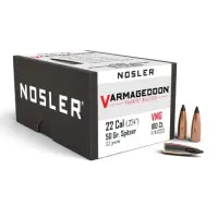 Střely Nosler Varmageddon .22 Cal, dia .224, 50grs (100 ks)