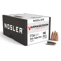 Střely Nosler FBHP Varmageddon .17 Cal, dia .172, 20grs (250 ks)