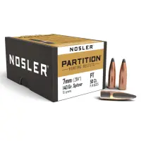Střely Nosler Partition 7mm, dia .284, 140grs (50 ks)