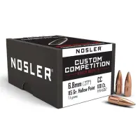 Bullets Nosler Custom Competition 6,8mm, dia .277, 115grs (100 pcs)